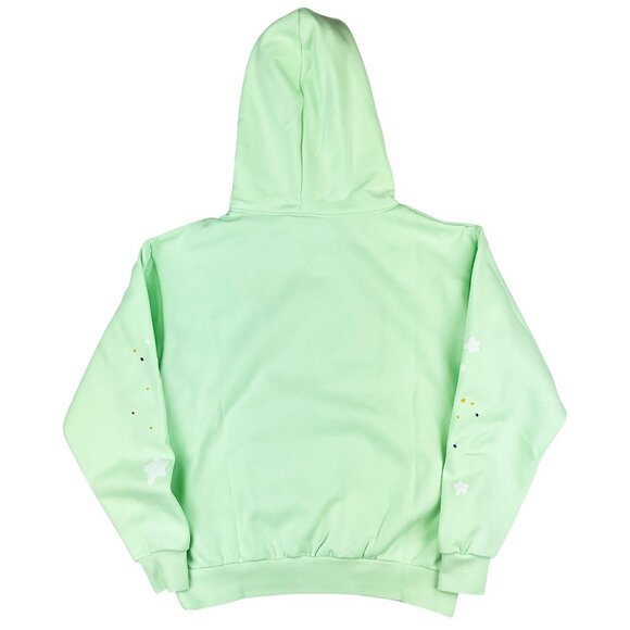 Sp5der SP5 Hoodie Sweatshirt Mint Green | Spider Worldwide - Picture 2 of 3